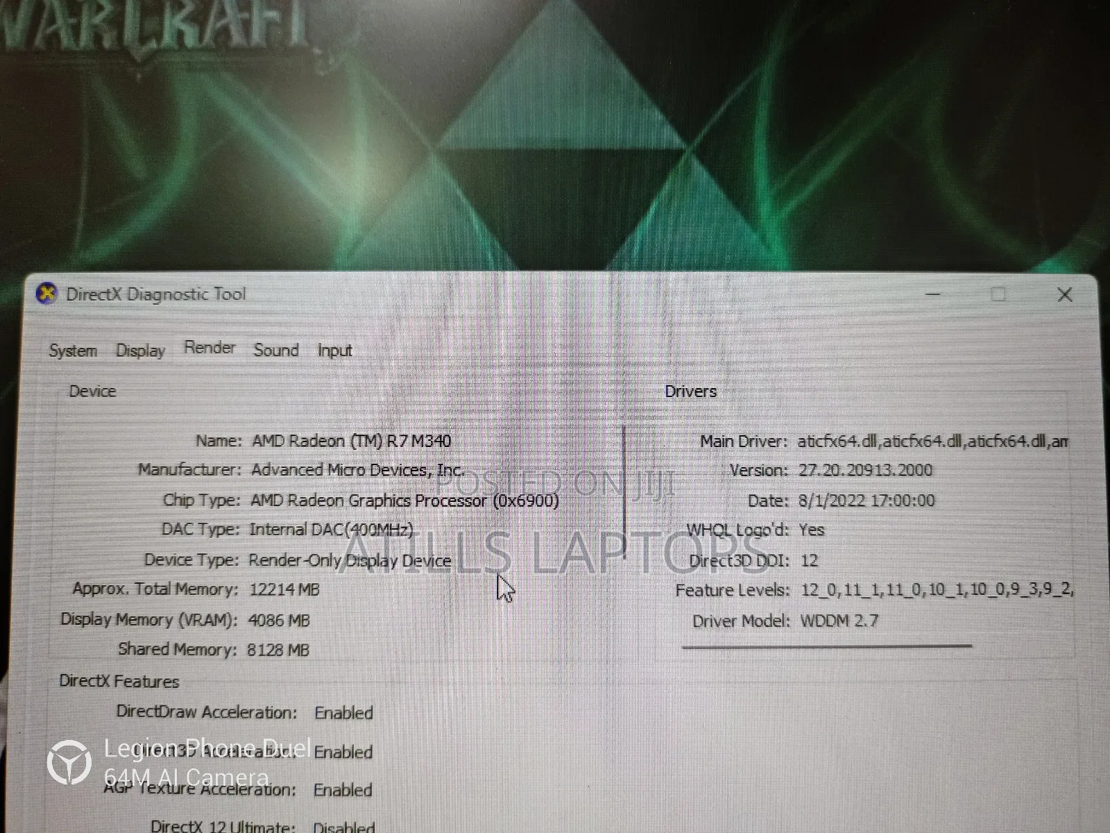 Laptop HP Pavilion 17 16GB Intel Core I7 SSD 1.5T