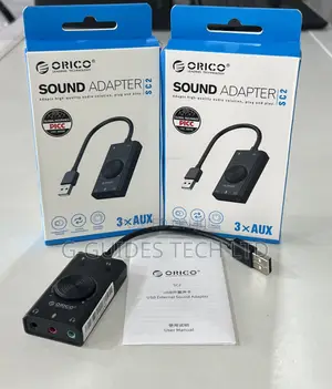 Multifunction USB External Sound Card, Orico USB Sound Card