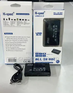 ALL IN ONE CARD READER, All in One USB 2.0 Card Reader