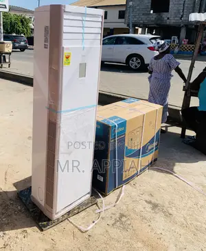 Non Inverter Midea 3.0hp Floor Standing Ac.