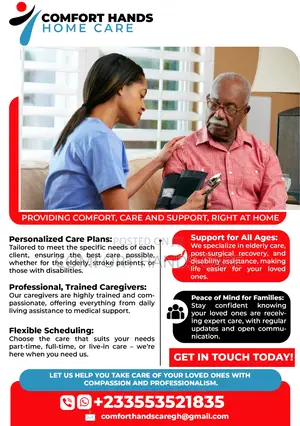 Professional Home Care for Seniors Patients – Accra
