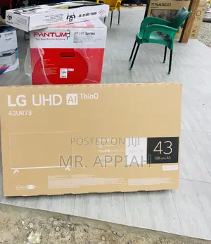 Newly in Stock LG 43UR73006LA 43” Uhd Smart Tv.