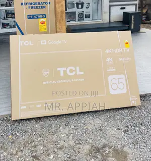 Get Classic TCL 65p635 65” Uhd Smart Frameless Google Tv