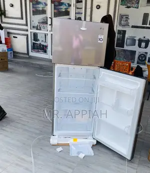 Purchase Classic LG GN-B202SQBB Double Dole Fridge(Gray).