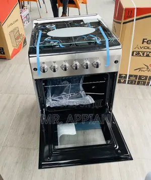 Get Affordable Ferre 60x60 Gas Oven 4 Burner With Grill.