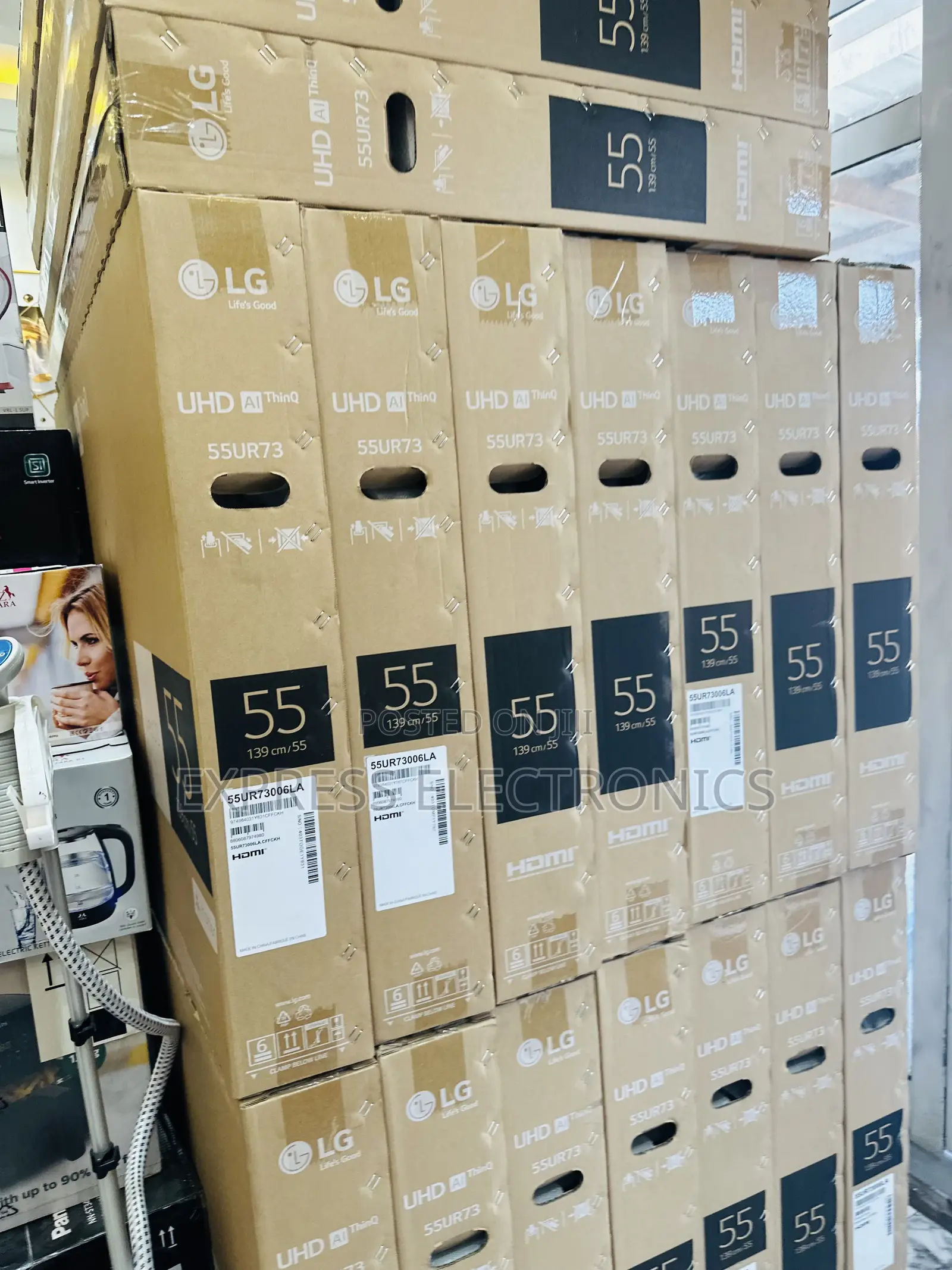 Available Now Slim UHD Smart 55UR73006LA