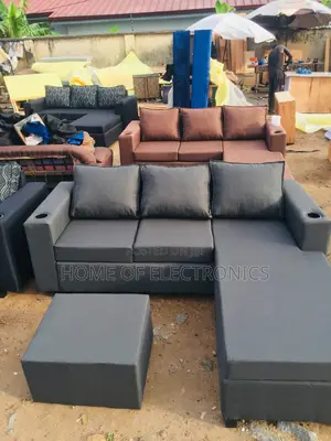 Call for the New L Shaped Sofa Chair—Gray Color