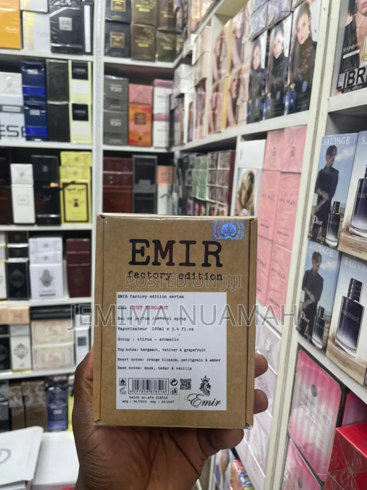 Emir Just Bergamot