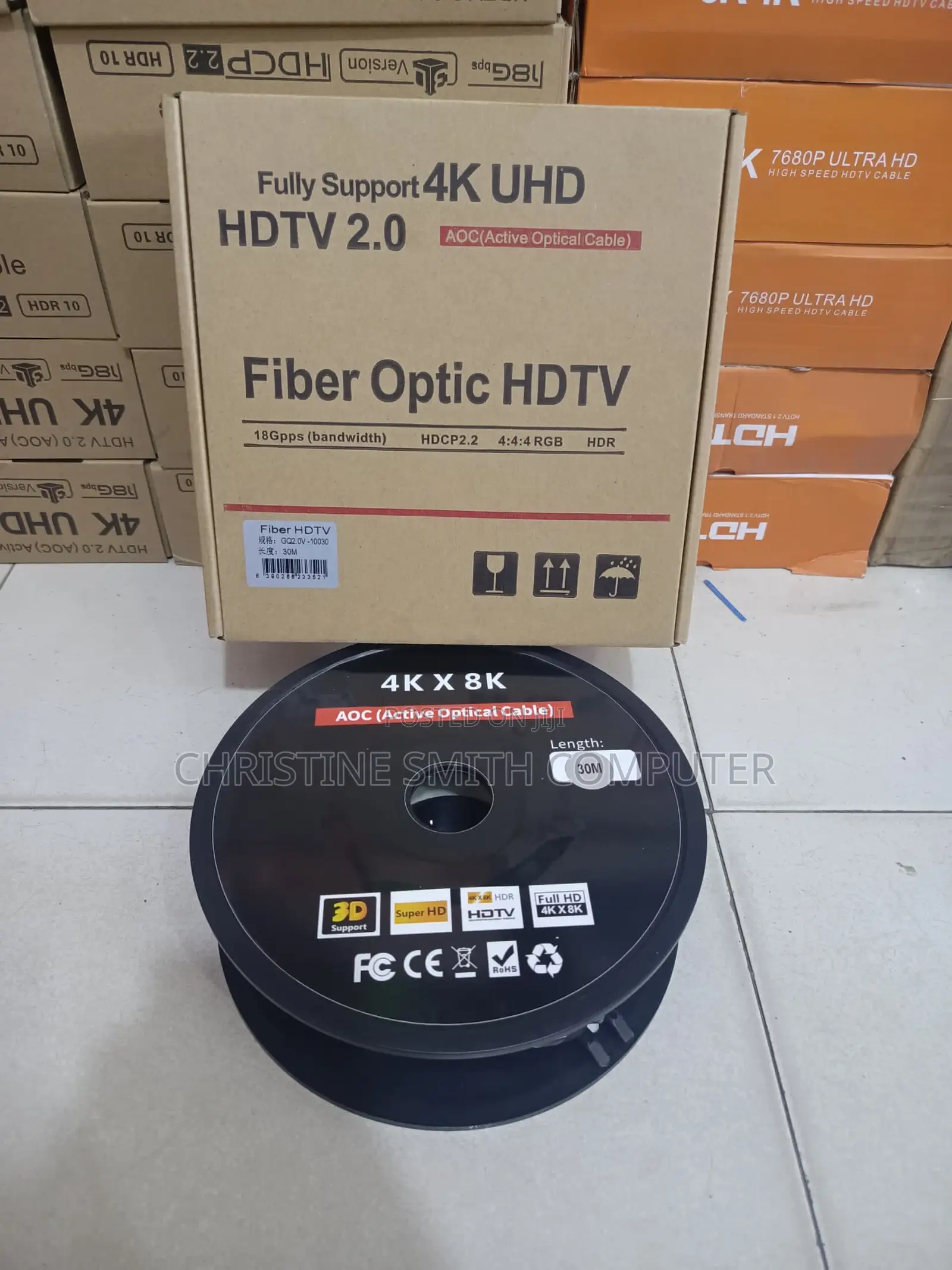 50 Meters HDMI Fiber Optic Cable
