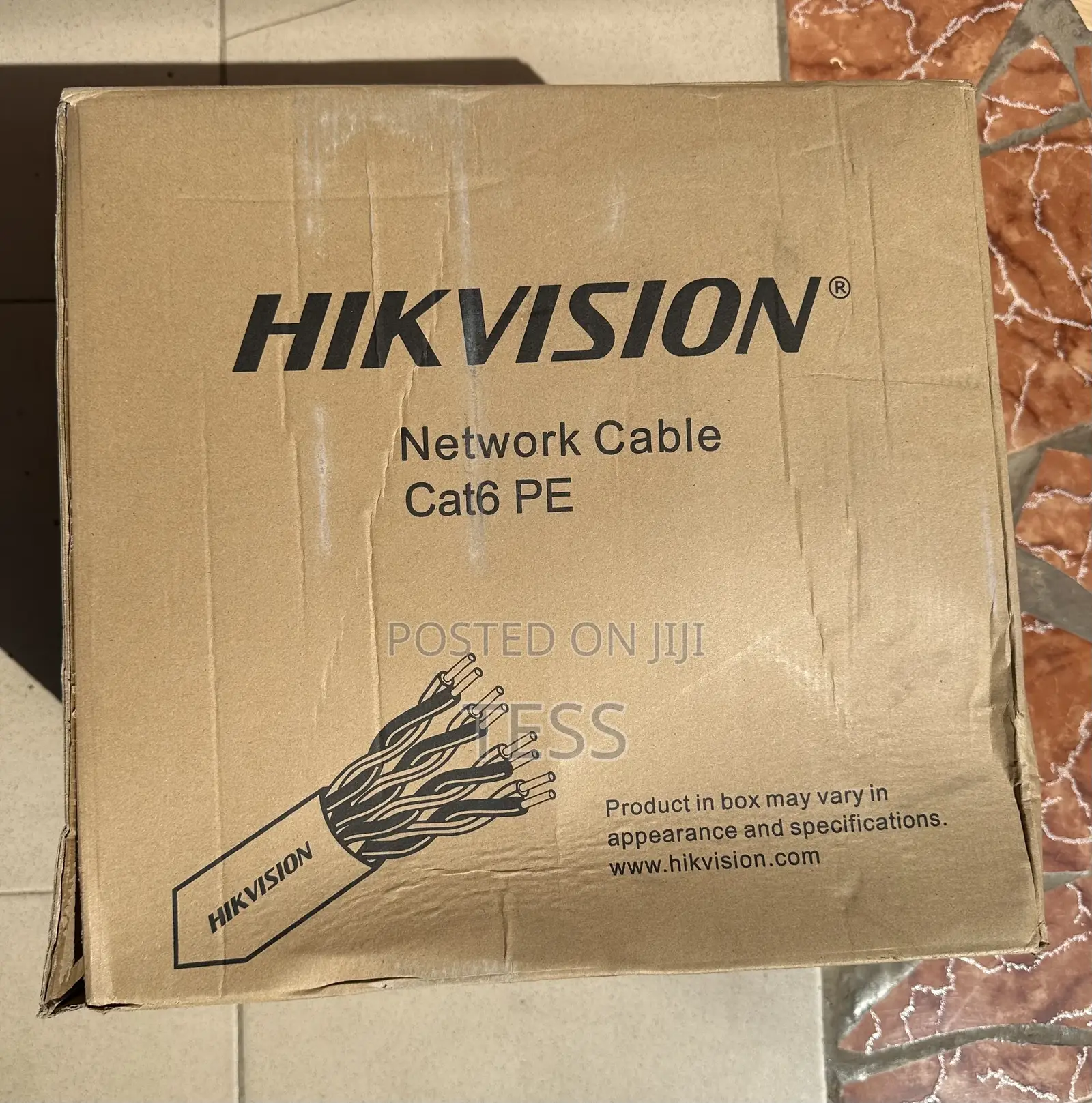Hikvision Cat6 Outdoor Network Cable 305m (Solid Copper)