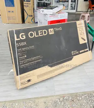 Energy Saving LG 55 Inch(OLED55BXPVA)OLED HDR Smart Tv.