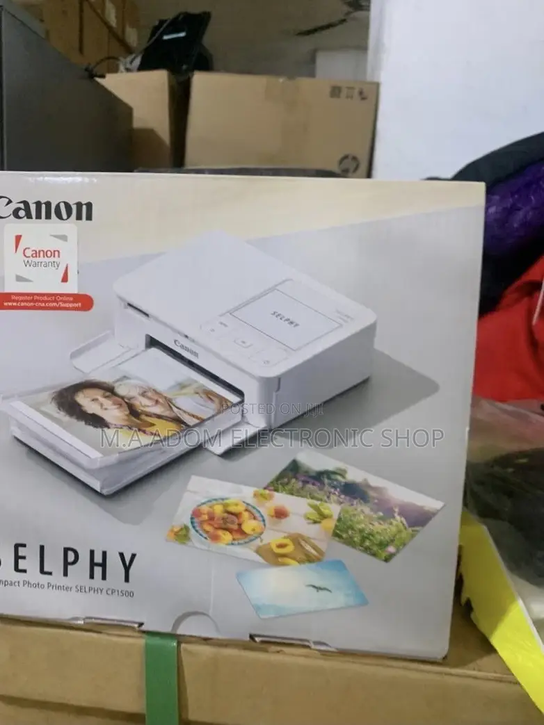 Quality Canon SELPHY CP1500 Compact Photo Printer