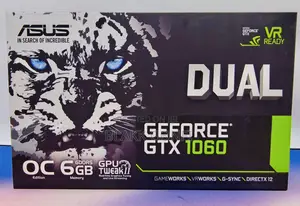 Asus Dual Gtx 1060 6gb White Card