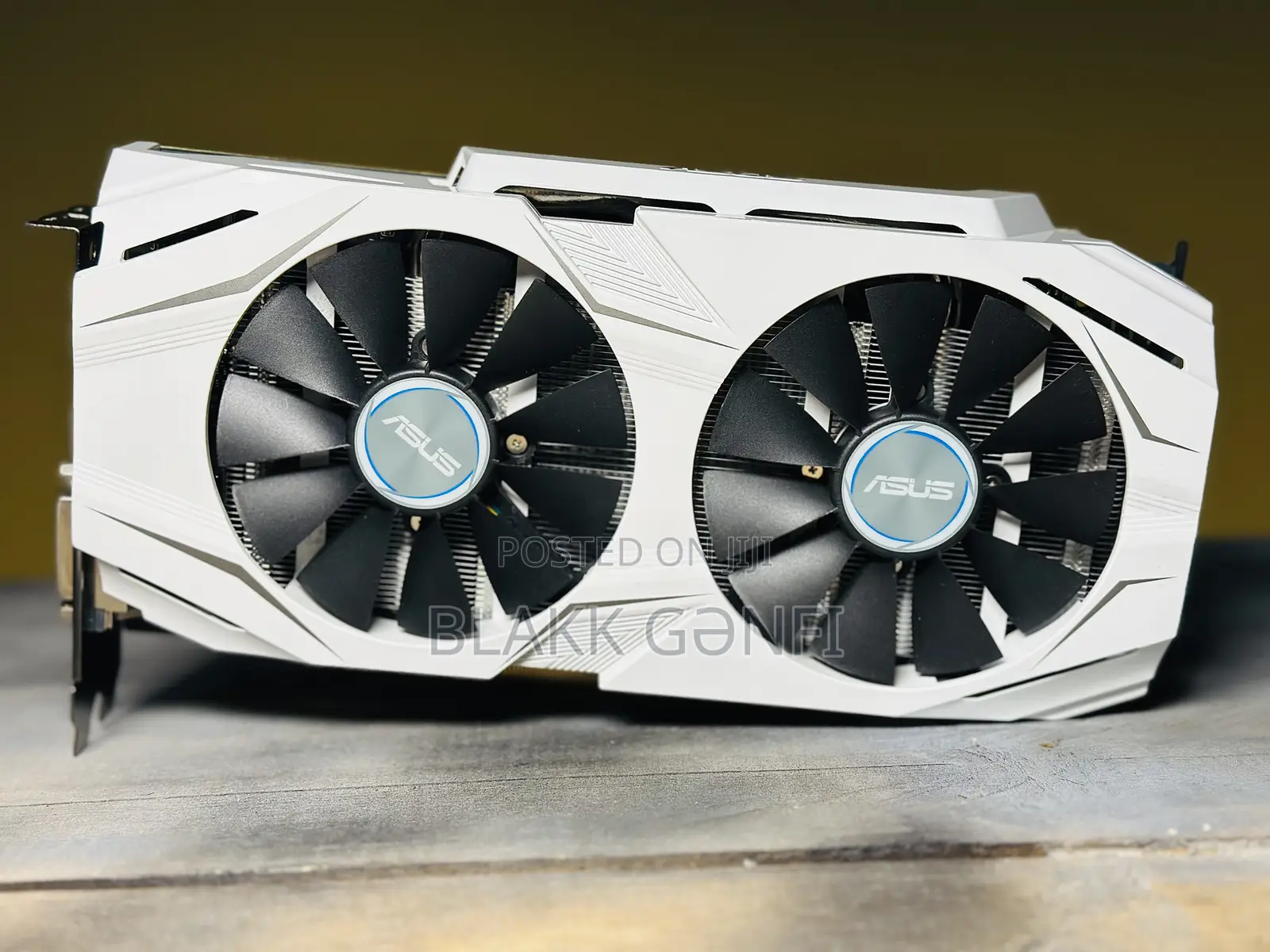 Asus Dual Gtx 1060 6gb White Card
