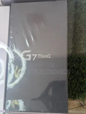 New LG G7 ThinQ 64 GB Black
