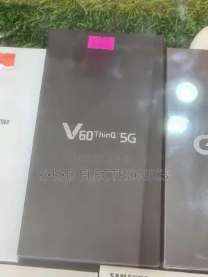 New LG V60 ThinQ 5G 128 GB Black