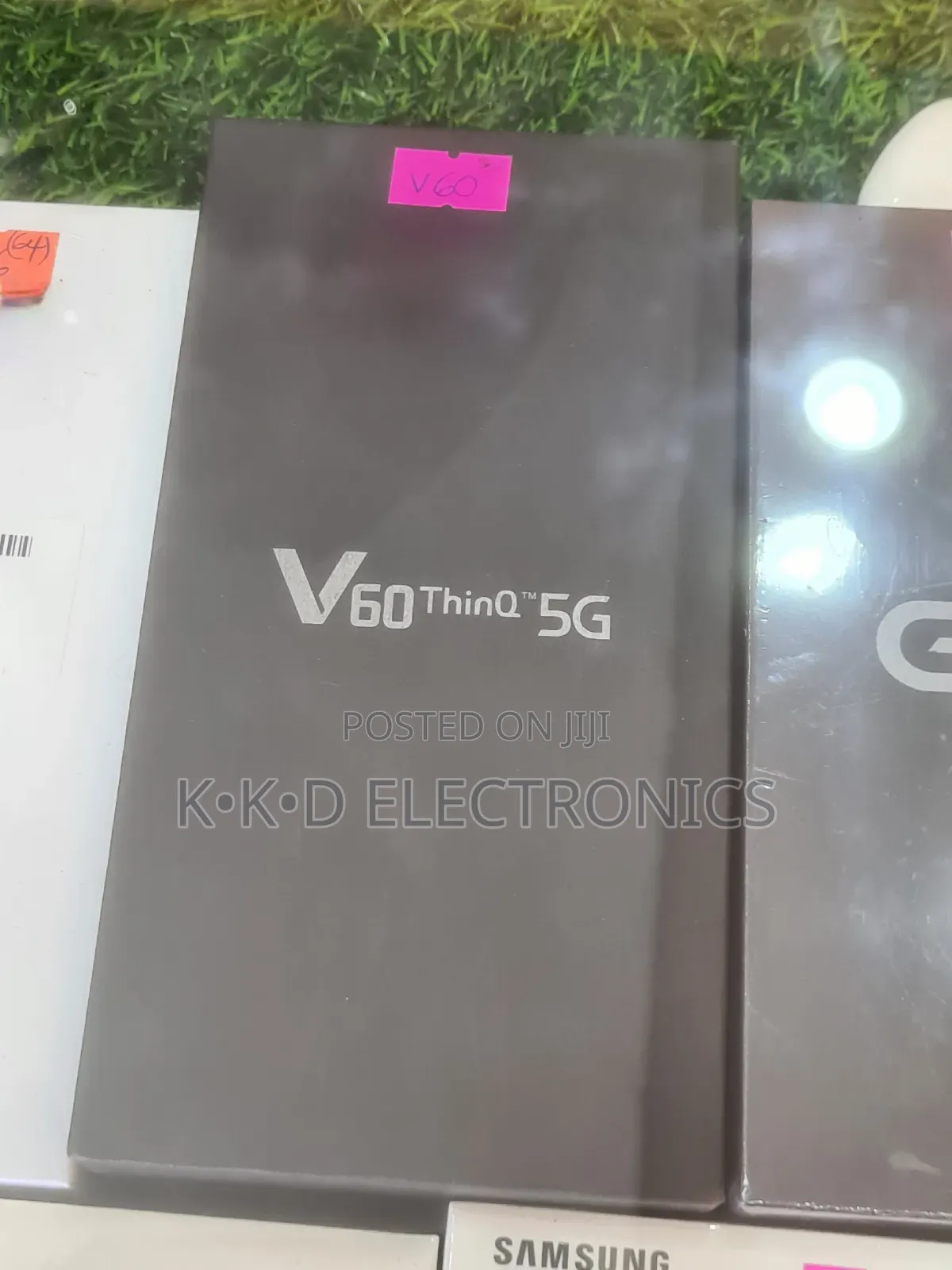 New LG V60 ThinQ 5G 128 GB Black