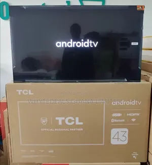TCL Uhd HDR 43” Frameless Smart Bluetooth Slim LED Tv2024