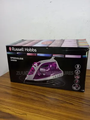 Russell Hobbs 2400w Speed Glide Steam Iron From Uk