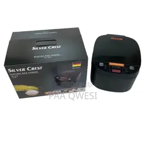 Non Stick Silver Crest Rice Cooker Available