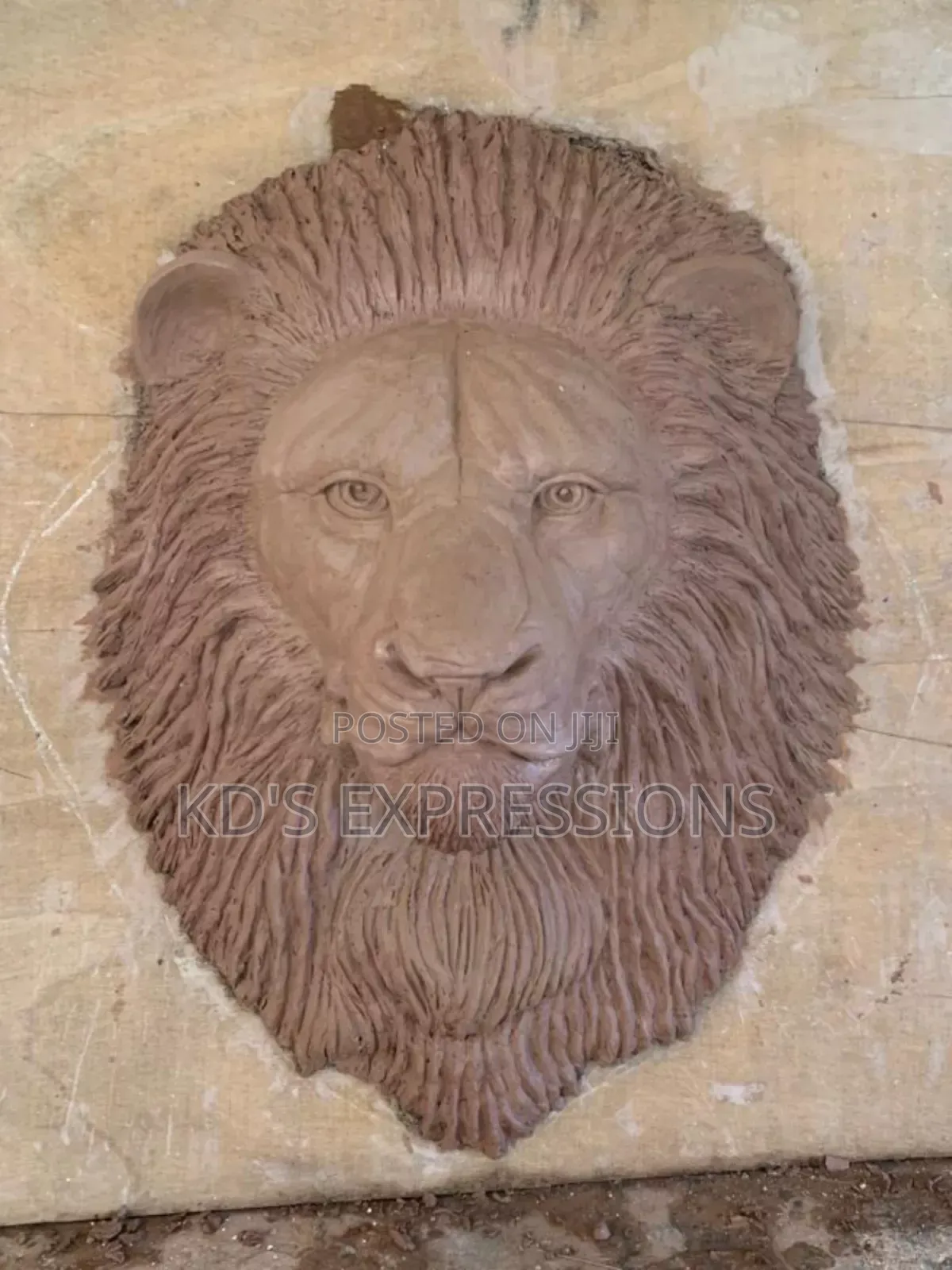 Relief Lion Sculpture