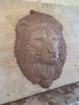 Relief Lion Sculpture