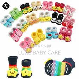 Newborn Toddler Baby Sock Shoes First-Walking Trainers