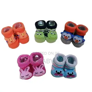 Newborn Toddler Baby Sock Shoes First-Walking Trainers
