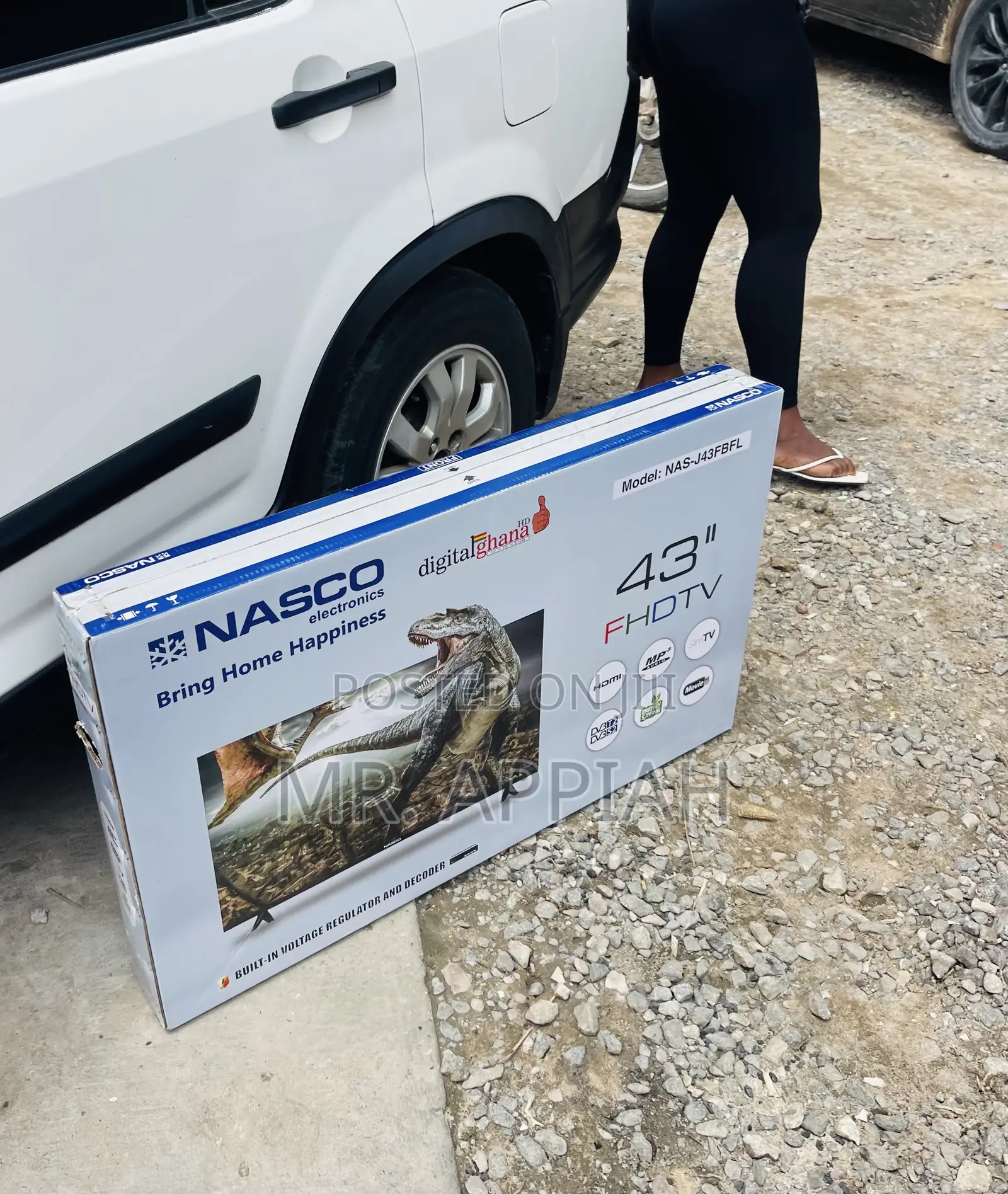 Highly Energy Saving Nasco 43” Full HD Satellite Television