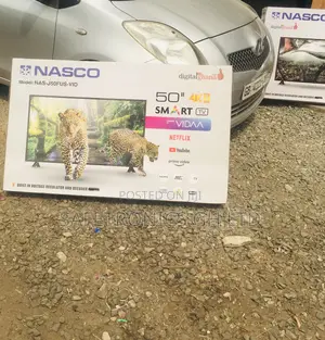 Super Powerful Nasco 50 Inch Smart Led Frameless Tv