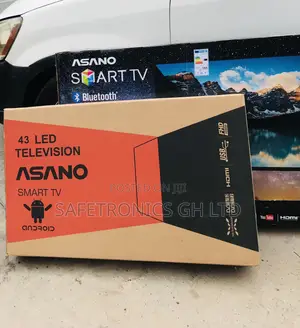 Super Powerful Asano 43 Inch Smart Led (Black) Tv
