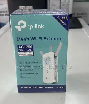 Tp-Link Ac1750 Mesh Wi-Fi Range Extender Re450