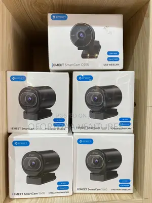 Emeet Webcam for Pc, S600 Webcam With Sony Sensor