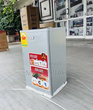 Latest Zara Single Door Electric Table Top Fridge(Silver).