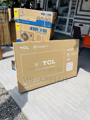 Durable TCL 55p635 55” Smart HDR Frameless Google Tv.