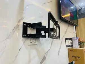 Strong Dual Arm Adjustable Tv Wall Mount 32-80 Inch