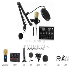 Live Sound Card With_ Recording Microphone Kits