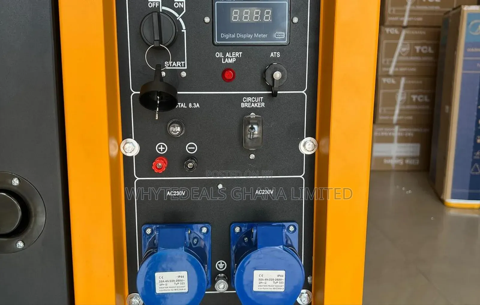 Powerful and Silent Covax 8kva DIESEL Generator Kde9500sta