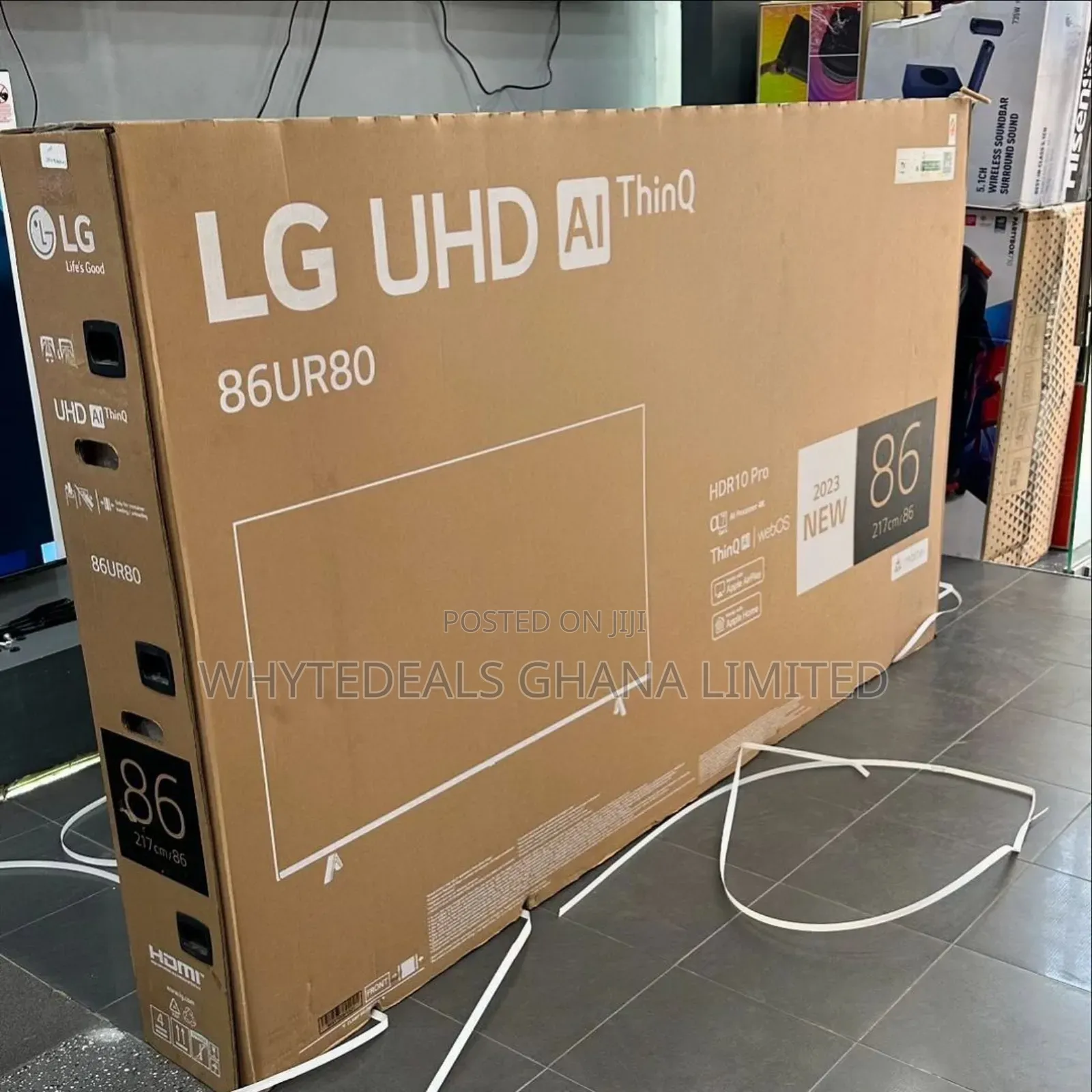Large Screen| LG 86" Smart Ai Voice-Control Bluetooth LED TV