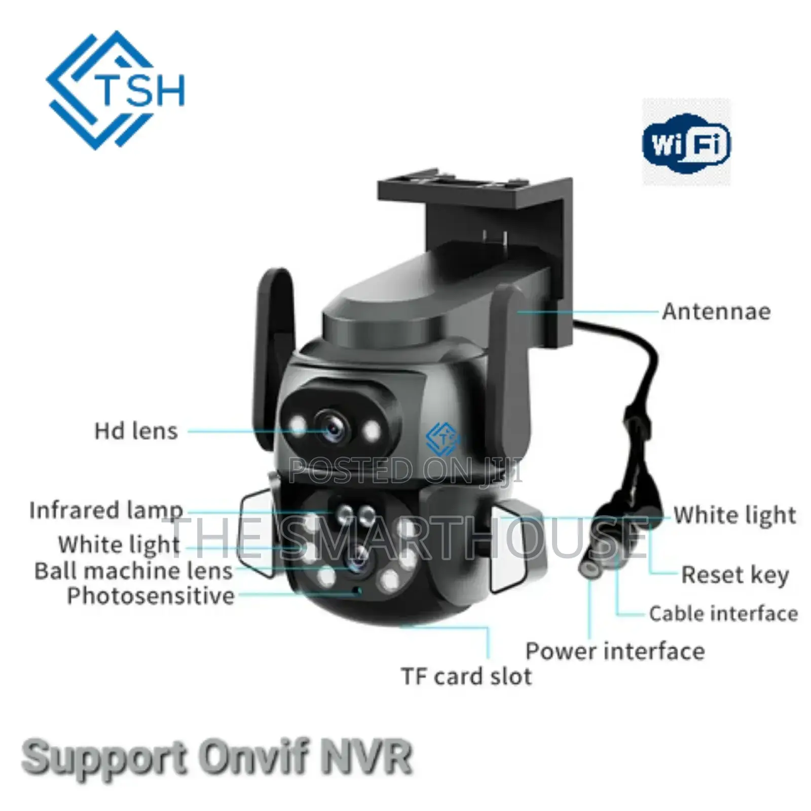 Smart Ai Dual CCTV Camera