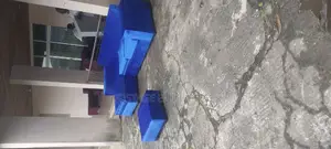 Brand Foreign L Shape Sofa Blue With a Centre Table