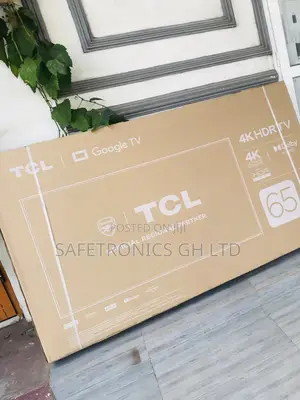 (Black)Tcl Sealed in Box 65p635 Smart Led 65 Inch Tv