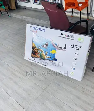 Super Powerful Nasco 43 Inch Full HD Satellite Television.