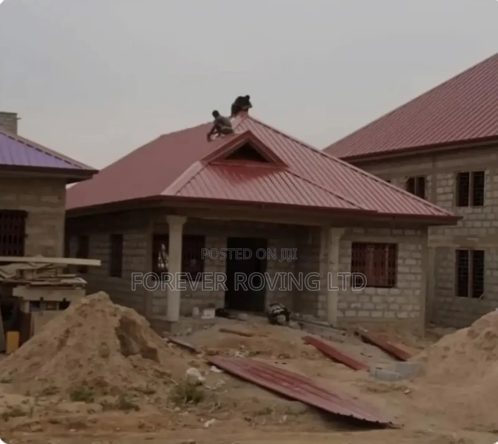 Alluzinc I.B.R Roofing Materials With Free Installation.