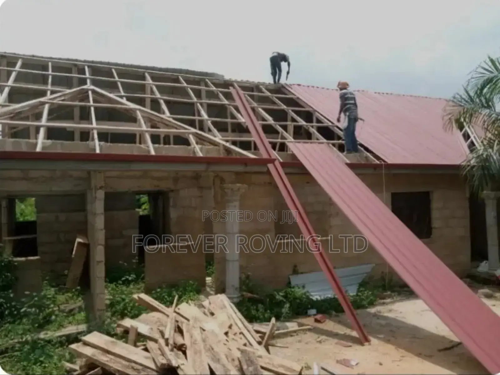 Alluzinc I.B.R Roofing Materials With Free Installation.