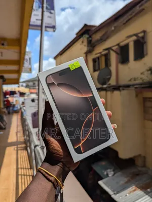 New Apple iPhone 16 Pro Max 256 GB Gold