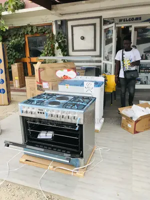Ferre 4 Gas Plus 2 Electric Burner 60 by 90 Silver
