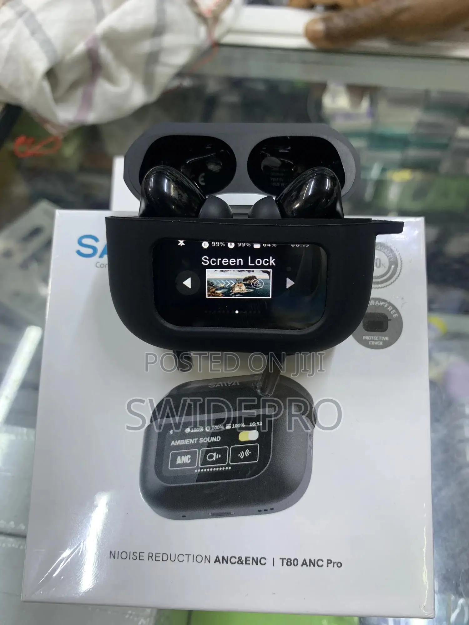 Apple Airpod Pro Black + ANC Display Screen