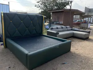 Stylish Bed and Sofa