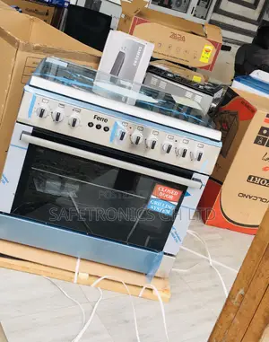 Sealed In Box Ferre 1 Electric 4 Gas Oven Gray Burner 😊
